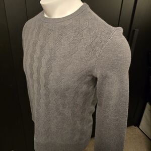 Butter Gray Crewneck Men's Sweater